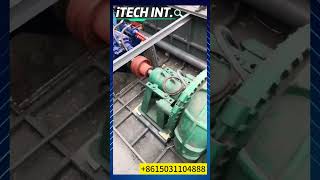 marine enginegearboxsand dredge pump on testing [upl. by Refitsirhc]