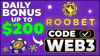 Roobet Promo Code WEB3  Best Roobet Bonus with promo code WEB3  Roobet code review 2024 [upl. by Lukin740]