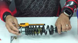 BEST SHOCK ABSORBER FOR YAMAHA MIO AND HONDA CLICK [upl. by Ullyot]