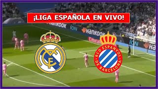 🔴 REAL MADRID vs ESPANYOL EN VIVO ⚽ MBAPPE TITULAR  LIGA DE ESPAÑA  LA SECTA DEPORTIVA [upl. by Davine]