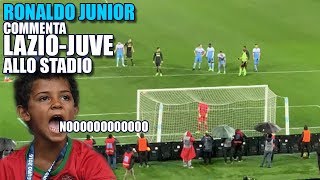 IL COMMENTO DI LAZIOJUVE  Ronaldo Junior allo STADIO [upl. by Melantha]