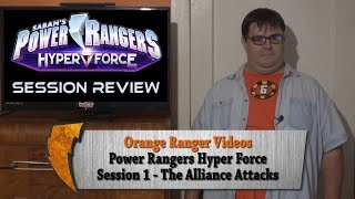 quotThe Alliance Attacksquot  Power Rangers Hyperforce Session 1 Review [upl. by Sidman]