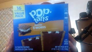 Junk Aisle Pop Tarts Smores [upl. by Nadler]