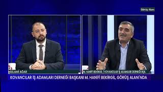 GÖRÜŞ ALANI  SELAMİ AĞAR  M HANİFİ BEKİRGİL  KOVANCILAR İŞ ADAMLARI DERNEĞİ BAŞKANI 29112024 [upl. by Stubbs]