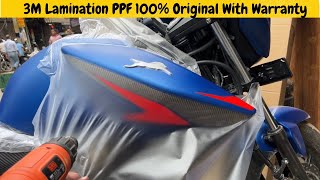 Apache RTR 160 3M LaminationPPF  Apache RTR 160 Modifications  Paint Protection Film [upl. by Sandro263]