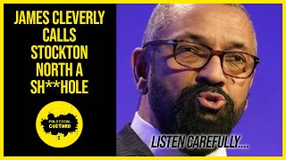 James Cleverly Calls Stockton North A Shhole [upl. by Vere]