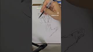 Sketching hands handdrawing drawing sketch handsketch sketchingbasics [upl. by Serica901]