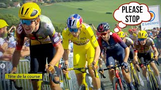 I Cannot Believe JumboVisma Tried This Again  Tour de France 2022 Stage 4 [upl. by Aloek375]