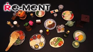 Asian Dining ReMent Petit Sample Figure Unboxing [upl. by Yrogerg]