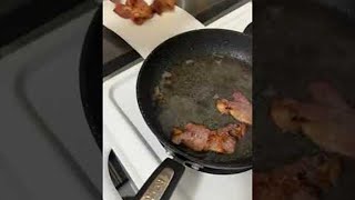 Bacon Grease Tin Foil Life Hack  ViralHog [upl. by Alyek285]