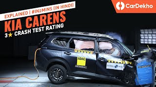 Kia Carens 2023 Crash Test Rating ⭐⭐⭐  Explained In2mins [upl. by Sachs]