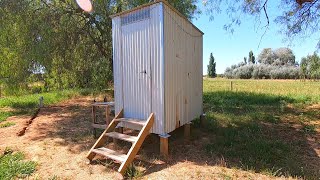 Our First Wheelie Bin Compost Toilet Does it Work [upl. by Warren]