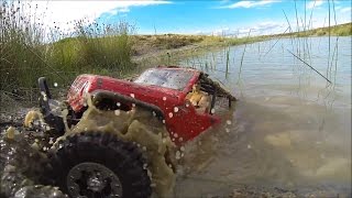 WARNING EXTREME 4x4 RC ACTION VIDEO SCX10 JEEPS [upl. by Anaoj]