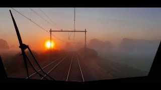 Amersfoort Centraal  EdeWageningen Traindrivers View of The Netherlands [upl. by Thad37]