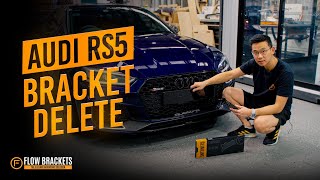 How to Remove Audi Number Plate Holder with Our Custom Bracket [upl. by Glenden]