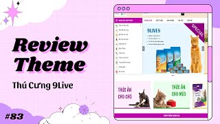 Review theme thú cưng 9live  Theme flatsome rẻ đẹp khanhducnet [upl. by Adnorahc928]