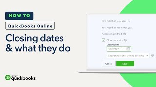 What are Closing Dates How to enter dates amp password protecting  QuickBooks Online Tutorial [upl. by Sapers]