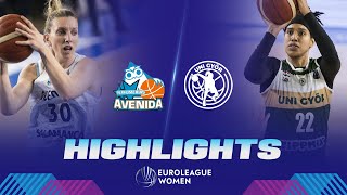 Perfumerias Avenida v Serco UNI Gyor  Gameday 14  Highlights  EuroLeague Women 202324 [upl. by Geldens]