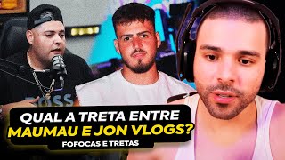 🚨 MAUMAU EXPLICOU A TRETA COM O JON VLOGS NO PODCAST DO CARIANI MINERVA REAGE E COMENTA [upl. by Wickham103]