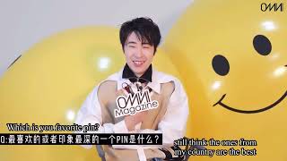 Jin Boyang interview with 《OMNI》Magazine 20220521 [upl. by Nabe]