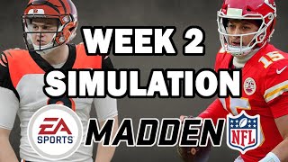 NFL Week 2 Highlights  Recap 20242025 Season Simulation [upl. by Eitac410]