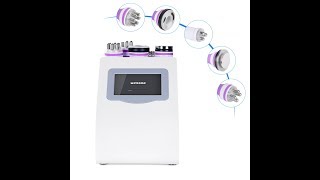 5 IN 1 40khz Unosietion Cavitation Radio Frequency Vacuum Slimming Machine  54D4 myChway [upl. by Yruy]