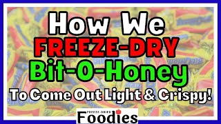 How To Make FreezeDried BitOHoney Candy in your Harvestright [upl. by Stonwin]