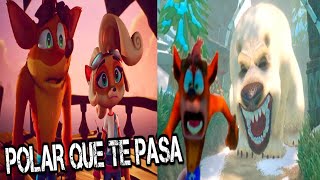 CREEPYPASTA DE CRASH BANDICOOT POLAR QUE TE PASA [upl. by Winser]