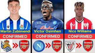 Top 5 Arsenal Transfer News Today 20 JUNE 2024 [upl. by Brockie]