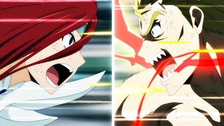 Erza vs Laxus [upl. by Eehtomit]