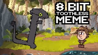 Toothless Dance Meme 8 BIT When Toothless joins your Party [upl. by Mackenie]