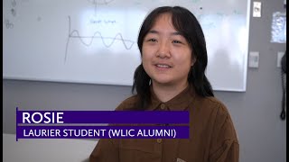 WLIC alumni Laurier 2nd year student  Rosie China [upl. by Hnamik]