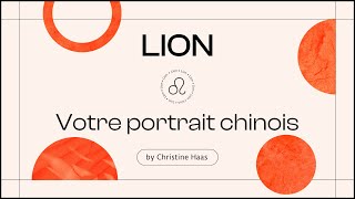 LION ♌ votre Portrait Chinois by Christine Haas [upl. by Areis878]