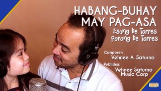 Esang De Torres Ft Porong De Torres  Habangbuhay May Pagasa Official Lyric Video [upl. by Frieda588]