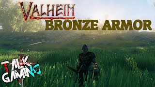 Valheim  How to make Bronze Armor [upl. by Nnaxor79]