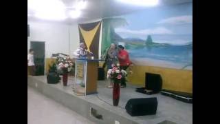 Hino Paz no vale com a dupla irmão Victor e Ruth no Jd Santo Eduardo  igreja Missão Antioquia [upl. by Zulema]