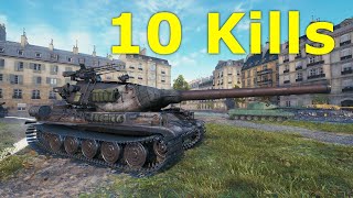 World of Tanks AMX M4 mle 54  10 Kills [upl. by Eyoj827]