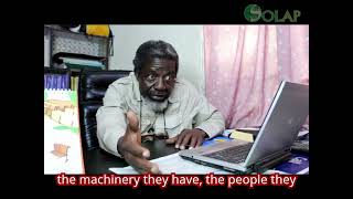 Watch What Prof Uzi Zanzan Professor of AchitectureUniversity of Jos Say About Solap [upl. by Flanagan]