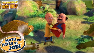 Motu amp Patlu कैसे फसें Crocodile Island पे Motu Patlu  Hindi Cartoon  Motu Patlu Ki Jodi  spot [upl. by Sundin]