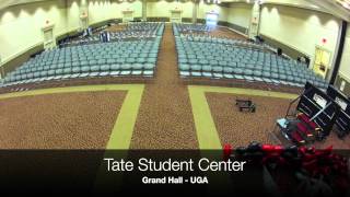 Tate Center  Grand Hall  UGA [upl. by Eniamor]