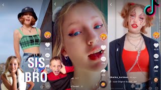 Karina kurzawa from Sis vs Bro latest tiktok compilation PART 2 [upl. by Socram]