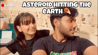 Is asteroid hitting the earth☄️ [upl. by Lenrad]