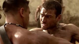 SPARTACUS vs CRIXUS  Second Fight [upl. by Aleusnoc426]