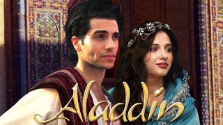 Desert Moon Lyric MV  Mena Massoud amp Naomi Scott  Aladdin 2019 [upl. by Sanferd]