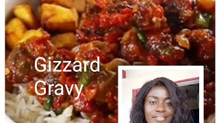 How to make Beef and Gizzard Sauce  Beef Gravy  Gizzard Stew youtubeshorts viralvideo fyp [upl. by Einafit328]