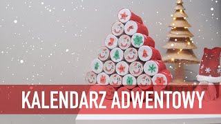 KALENDARZ ADWENTOWY Z ROLEK PO PAPIERZE 🎄🎁🎅 [upl. by Trinidad591]