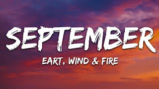 Earth Wind amp Fire  September Lyrics [upl. by Anoid]