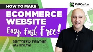 How to Make An Ecommerce Website With WordPress Using WooCommerce amp Astra EASY  FAST  FREE [upl. by Cunningham]