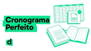 COMO MONTAR UM CRONOGRAMA DE ESTUDOS PERFEITO  QUER QUE DESENHE [upl. by Lindahl531]