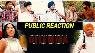 Dilemma Public Reviews  Stefflon Don X Sidhu Moosewala  Steel Banglez  Exclusive [upl. by Giwdul]